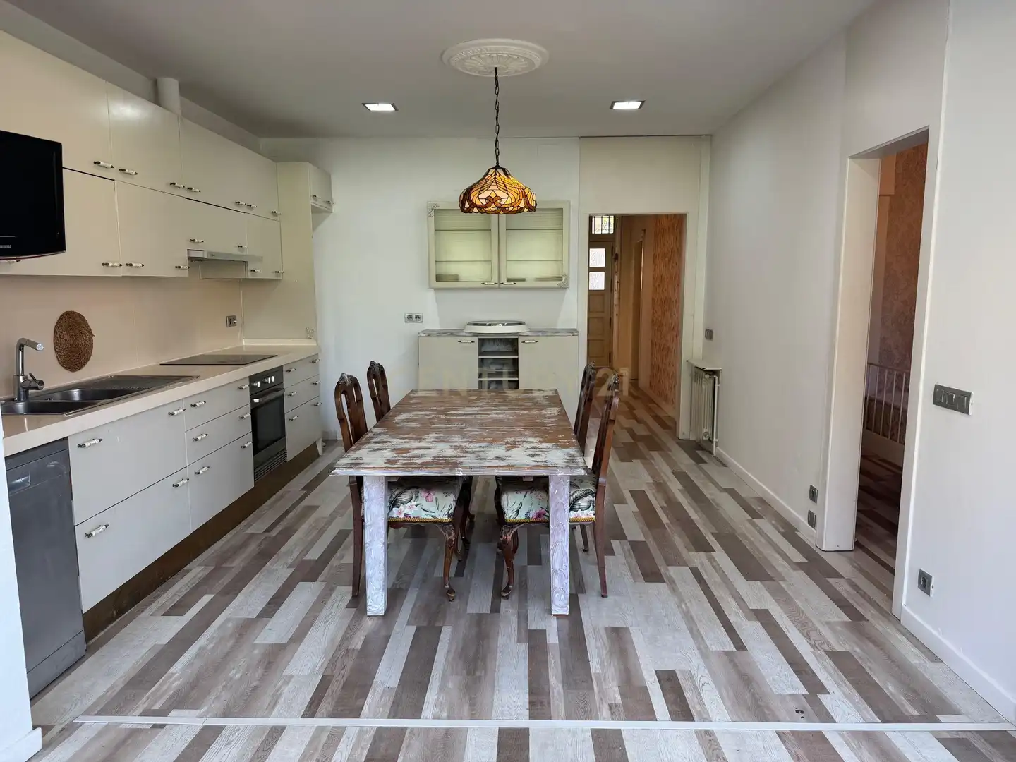 Cocina de Apartamento en venta en Barcelona con Aire acondicionado, Jardín privado y Trastero