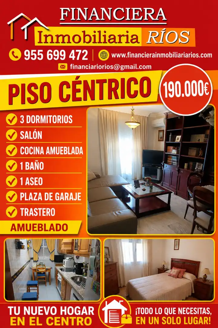 Vista exterior de Piso en venta en Alcalá de Guadaira con Aire acondicionado y Trastero