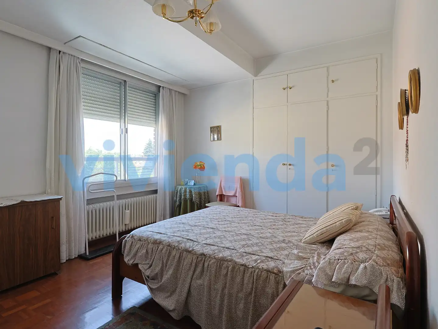 Bedroom of Flat for sale in Madrid  with Heating, Terrace and Storage room