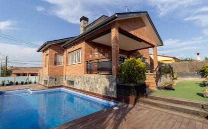 Swimming pool of House or chalet for sale in Lliçà de Vall  with Heating, Swimming Pool and Oven