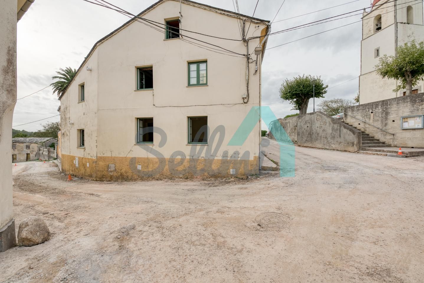 Vista exterior de Casa adosada en venta en Castropol