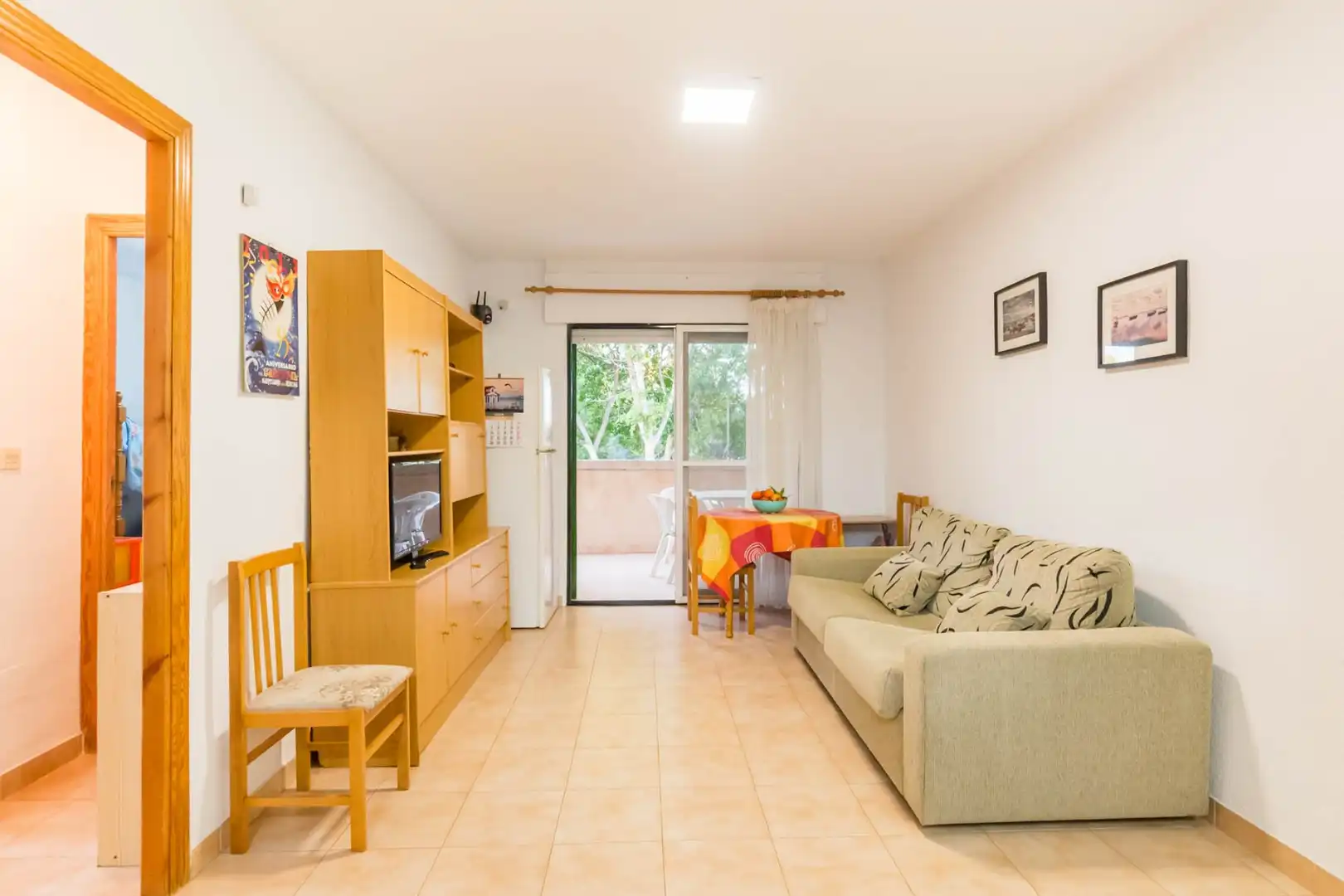 Living room of Flat for sale in Los Alcázares  with Swimming Pool, Furnished and Oven
