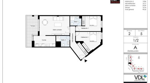 Edificio Terrace Curve en la Lastra