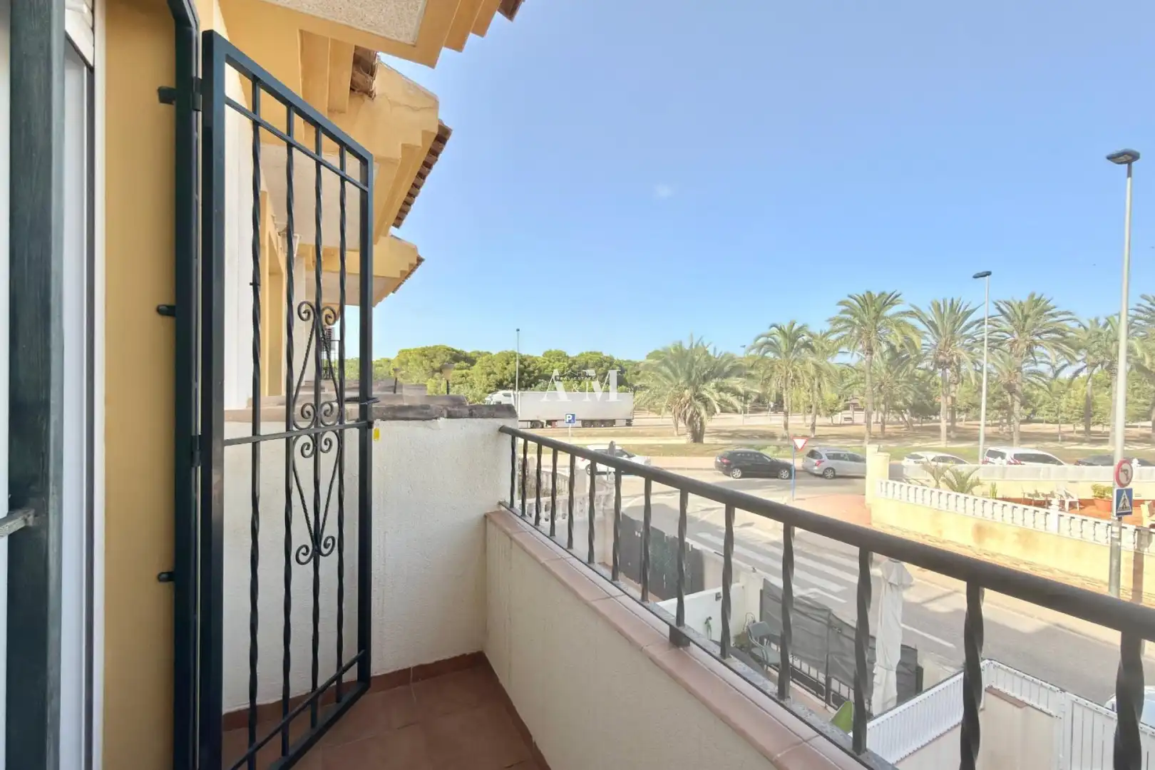 Außenansicht von Einfamilien-Reihenhaus zur Miete in San Javier mit Terrasse, Schwimmbad und Möbliert