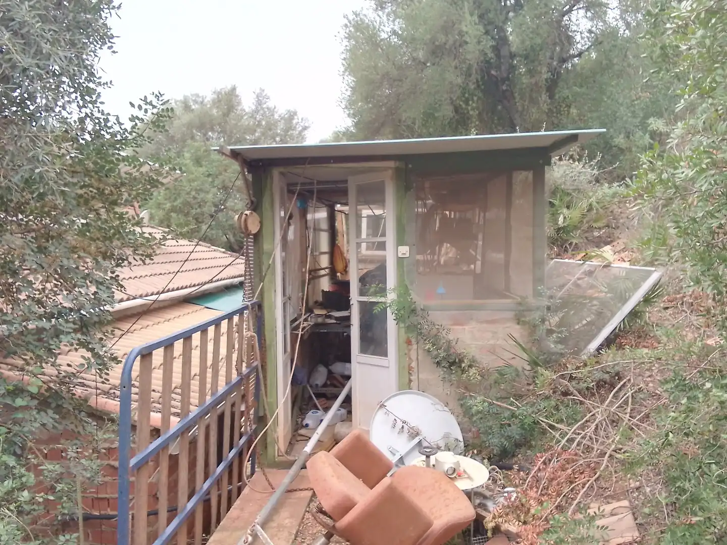 Terraza de Finca rústica en venta en El Bosque con Calefacción, Jardín privado y Terraza