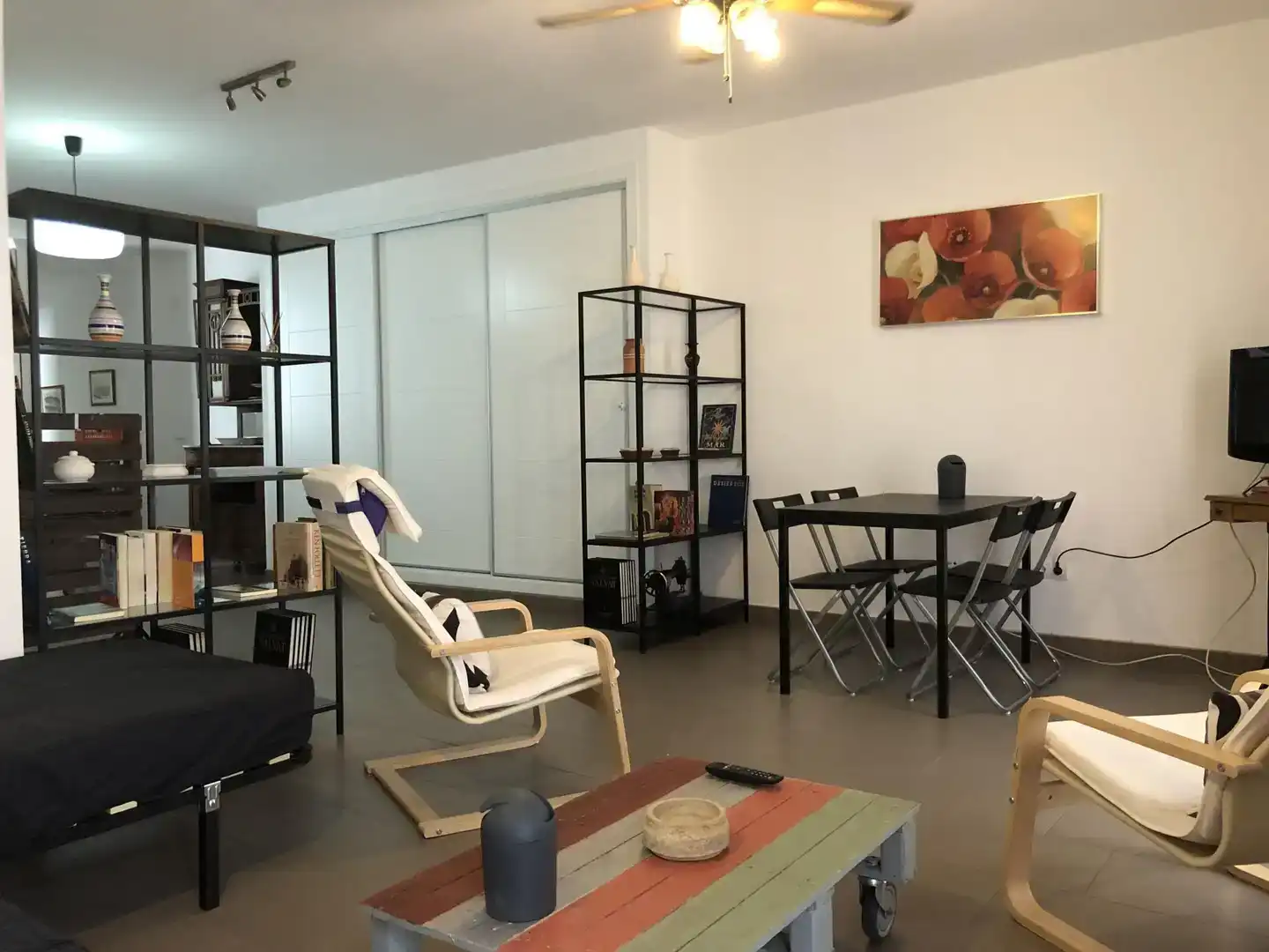 Sala de estar de Piso en venta en Antequera con Aire acondicionado, Trastero y Amueblado