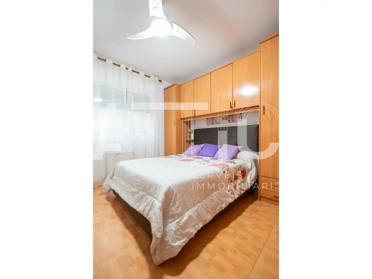 Schlafzimmer von Maisonette zum Verkauf in Sabadell mit Klimaanlage, Heizung und Terrasse