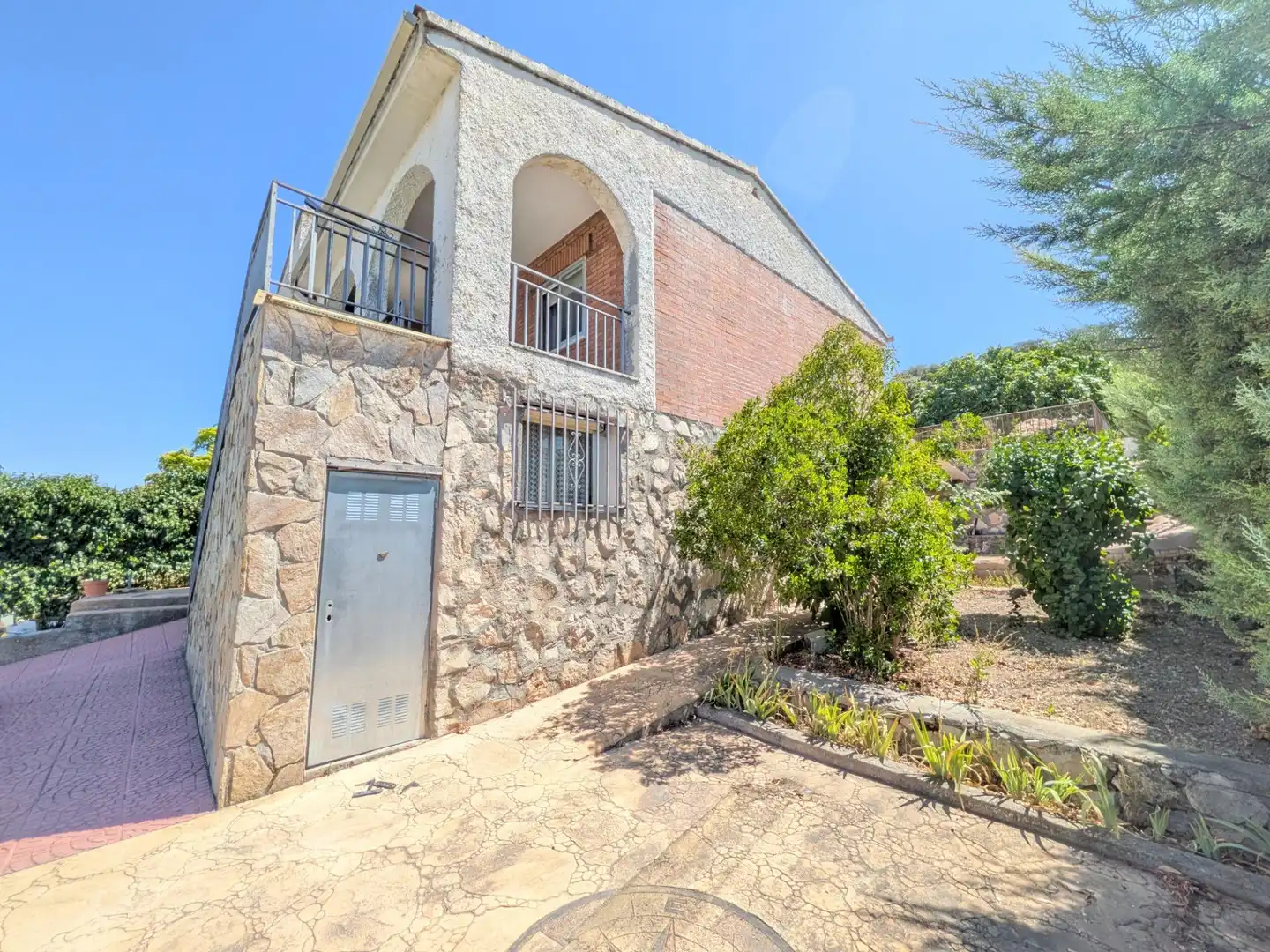 Vista exterior de Casa o chalet en venta en Fuentenovilla con Calefacción y Terraza