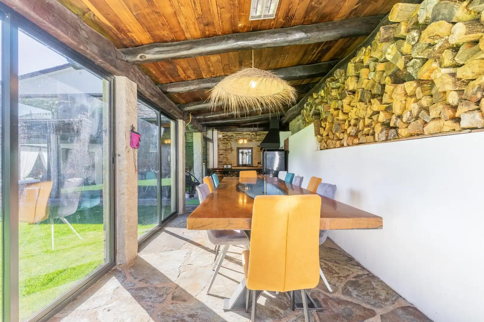 Comedor de Casa o chalet en venta en Lugo con Calefacción, Jardín privado y Jacuzzi