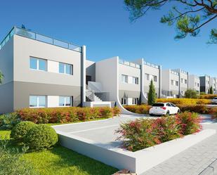 Exterior view of Single-family semi-detached for sale in Benidorm  with Air Conditioner, Terrace and Balcony