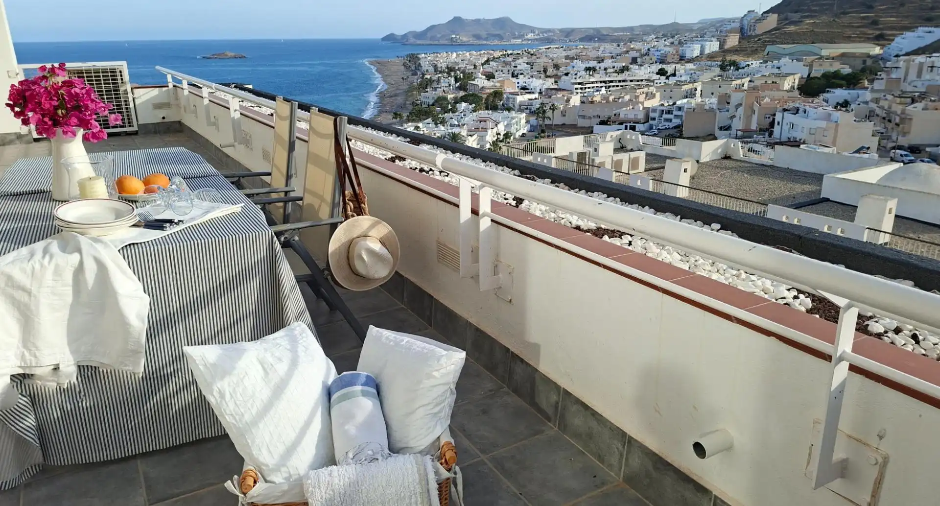 Terraza de Apartamento en venta en Carboneras con Jardín privado, Terraza y Alarma