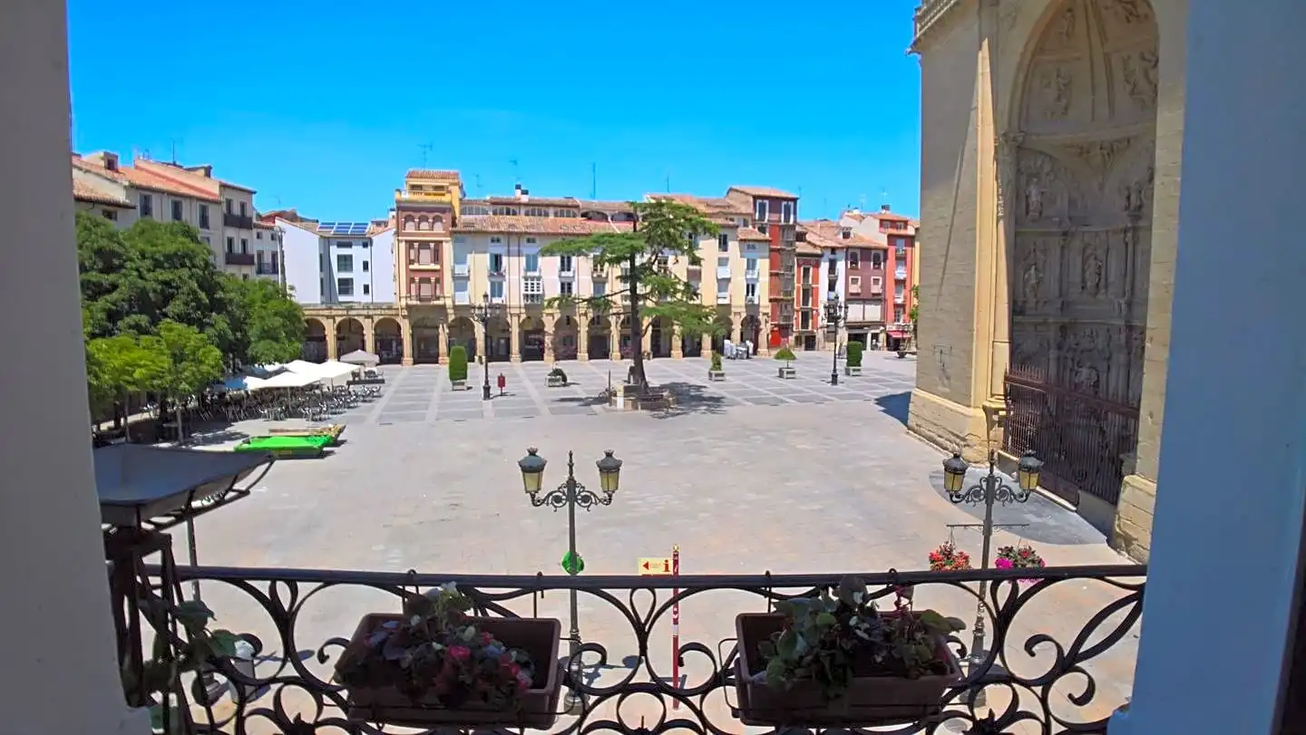Exterior view of Study for rent in  Logroño  with Terrace and Furnished