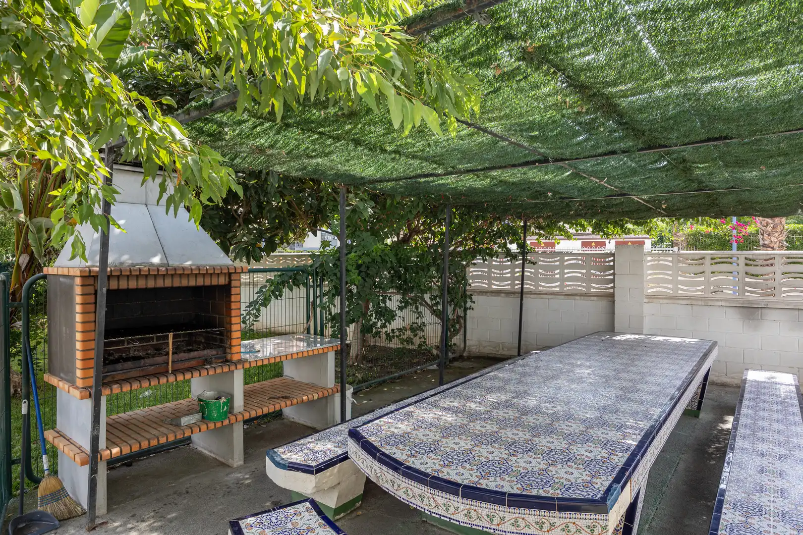 Terrassa de Casa adosada en venda en Benidorm amb Piscina, Moblat i Piscina comunitària