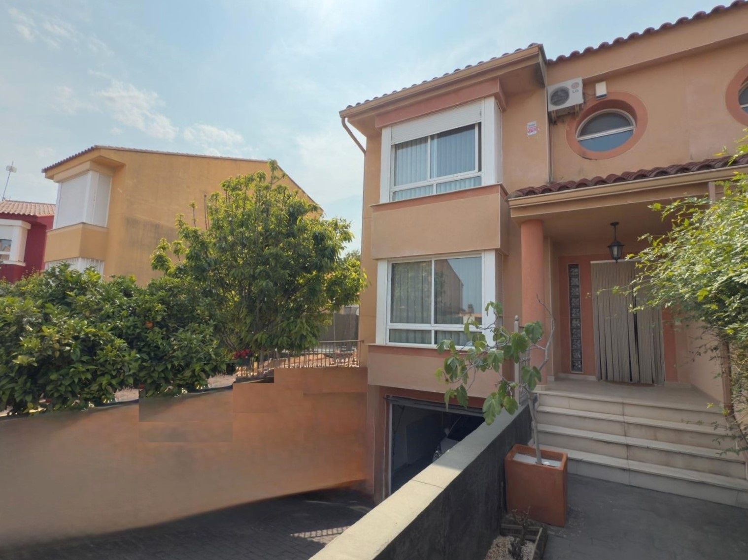 Exterior view of Single-family semi-detached for sale in Náquera  with Heating, Private garden and Terrace