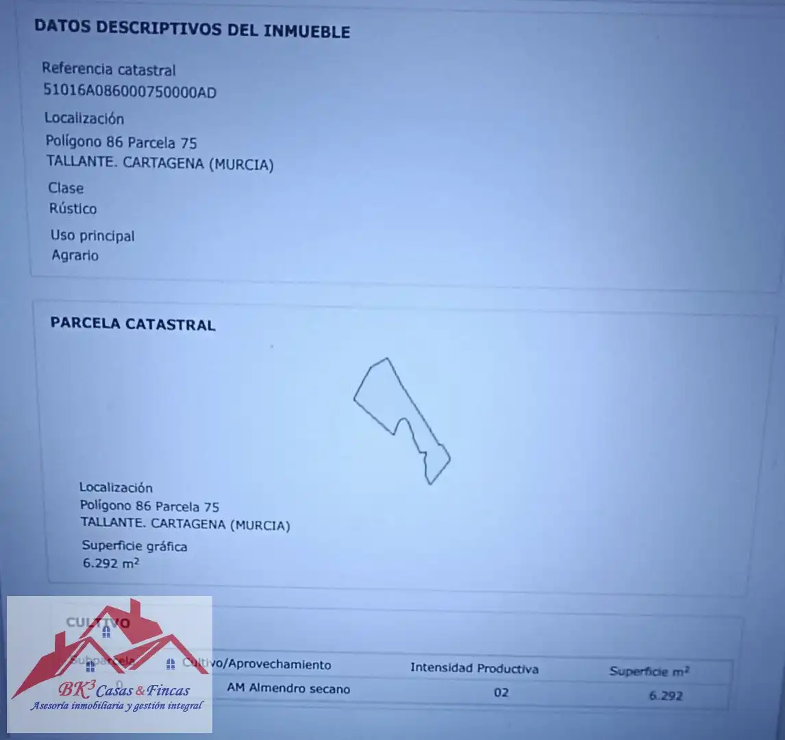 Terreny rústic en venda a Rincon de Tallante 17, imagen 9