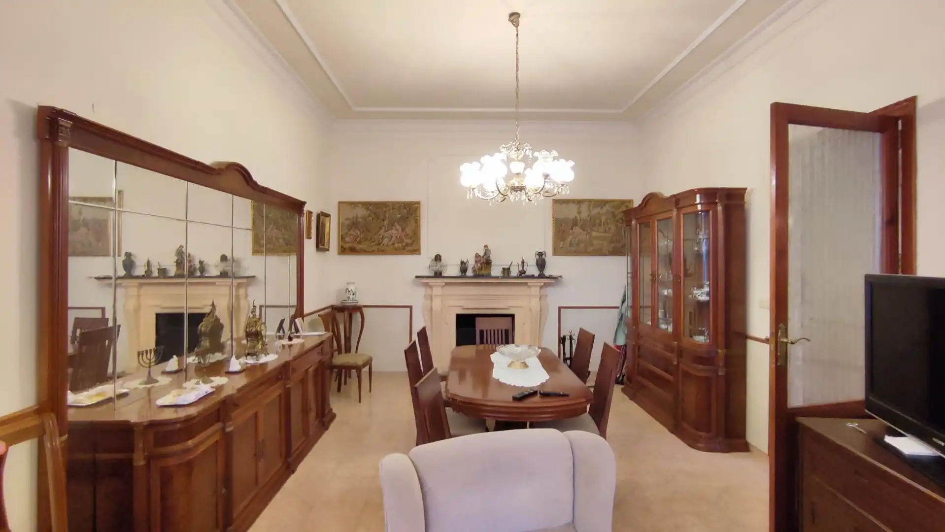 Comedor de Casa o chalet en venta en Gandia con Jardín privado, Terraza y Amueblado