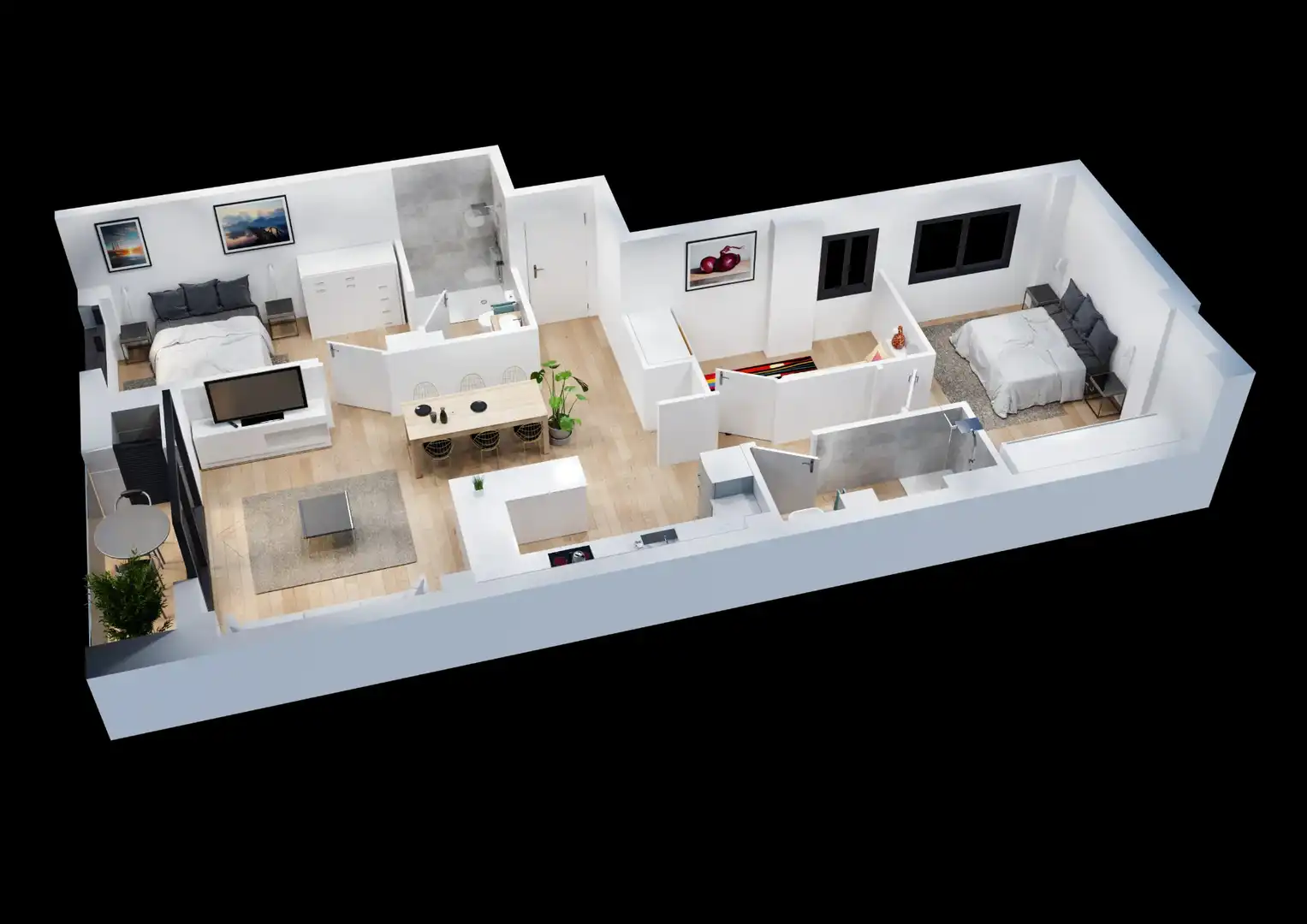 Neubau-Wohnung mit Terrasse zum Verkauf in Carrer de Cervantes