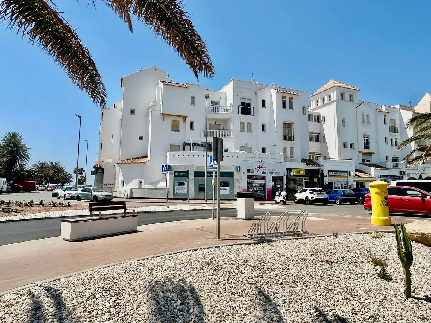 Außenansicht von Wohnung zum Verkauf in El Ejido mit Klimaanlage, Heizung und Terrasse