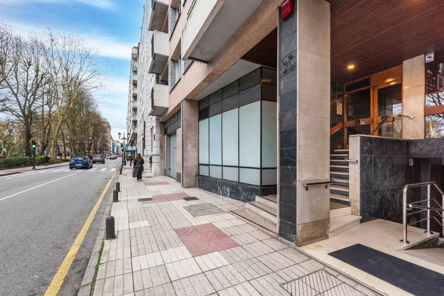 Exterior view of Flat for rent in Oviedo   with Heating and Terrace