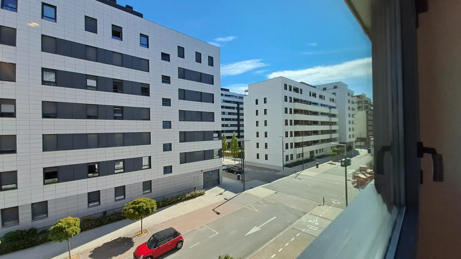 Vista exterior de Pis de lloguer en  Pamplona / Iruña amb Calefacció i Terrassa