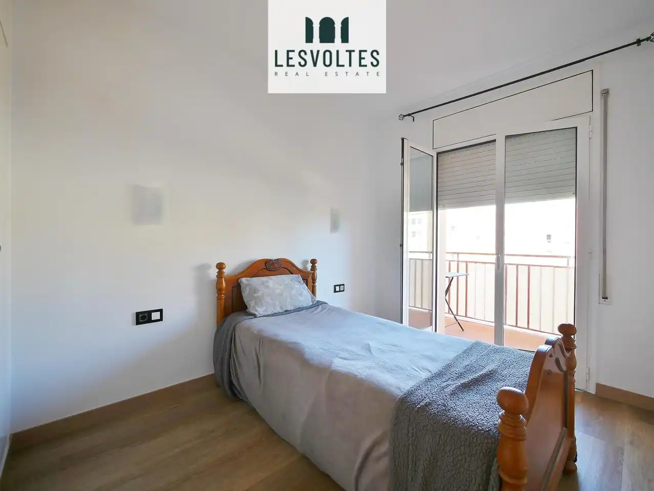 Schlafzimmer von Wohnung zum Verkauf in Palafrugell mit Heizung, Parkett und Balkon