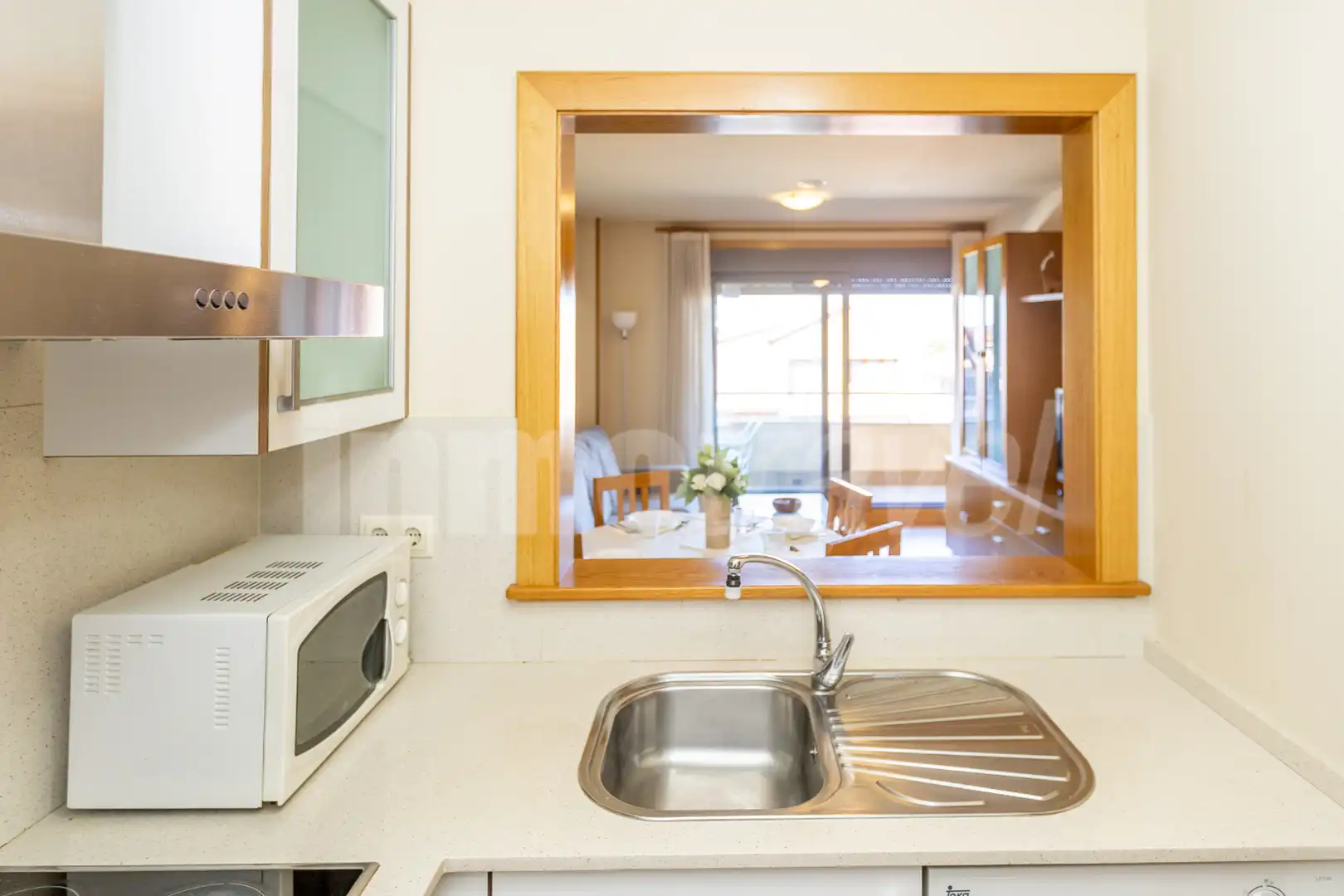 Cuina de Apartament en venda en Sanxenxo amb Calefacció, Parquet i Terrassa