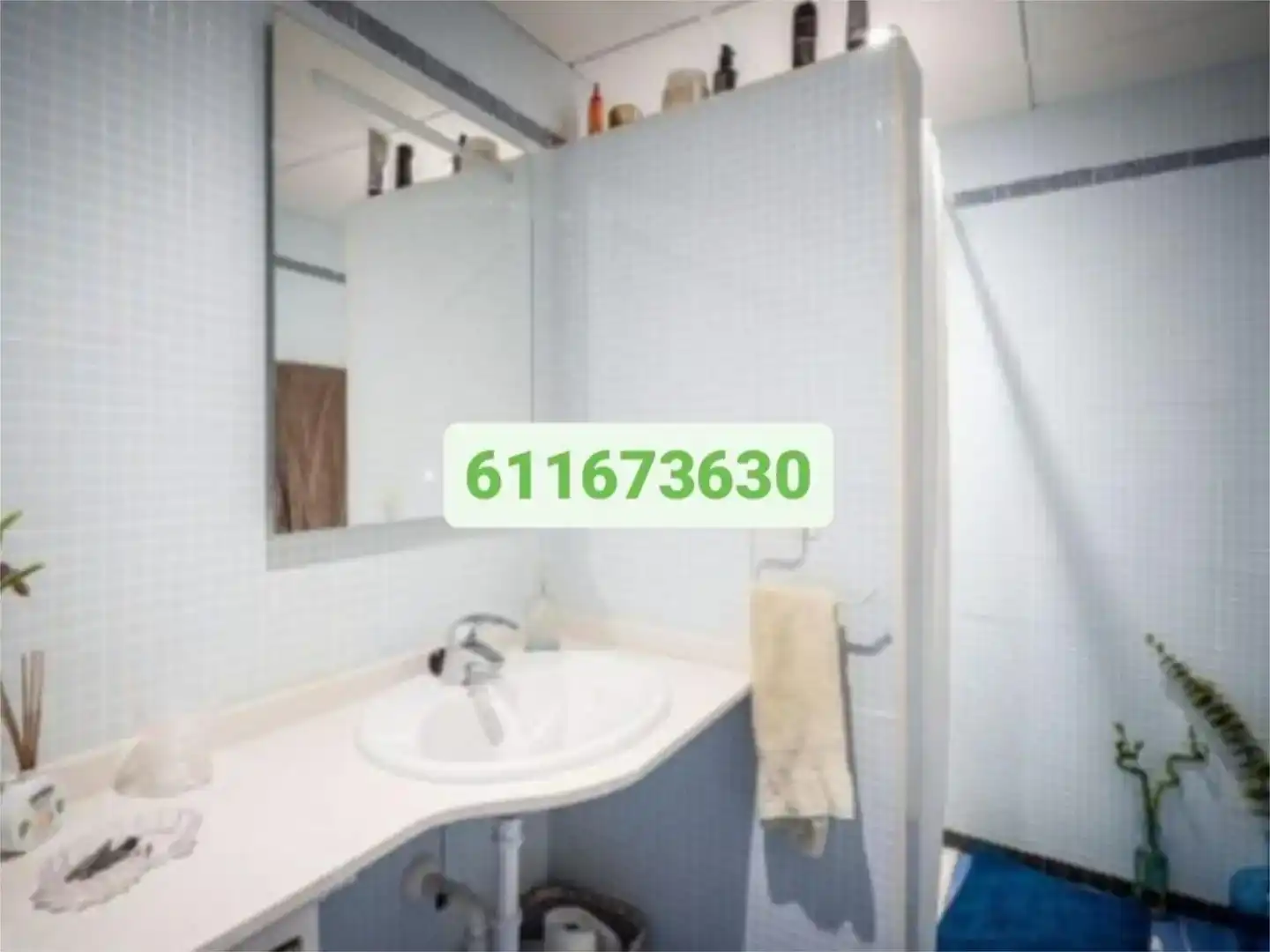 Bany de Apartament en venda en Manilva amb Aire condicionat i Piscina