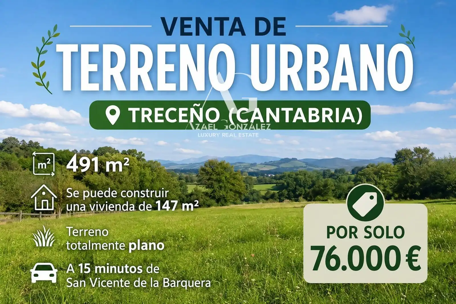 Residencial en venta en Valdáliga
