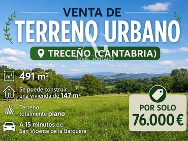 Terreno residenziale in vendita a Treceño-Plaza 6