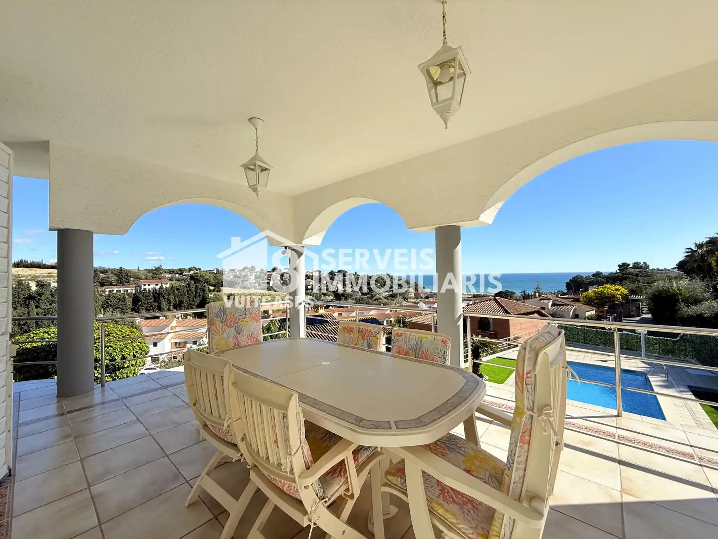 Terraza de Casa o chalet en venta en Arenys de Mar con Calefacción, Jardín privado y Terraza