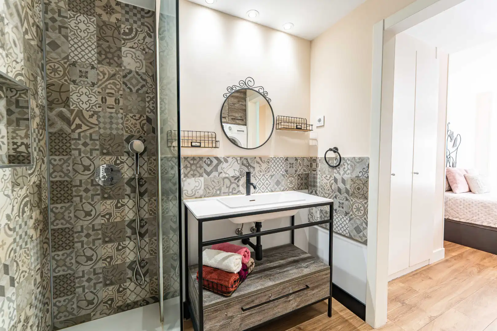 Bathroom of Ground floor for sale in Arroyomolinos (Madrid)  with Air Conditioner, Heating and Private garden