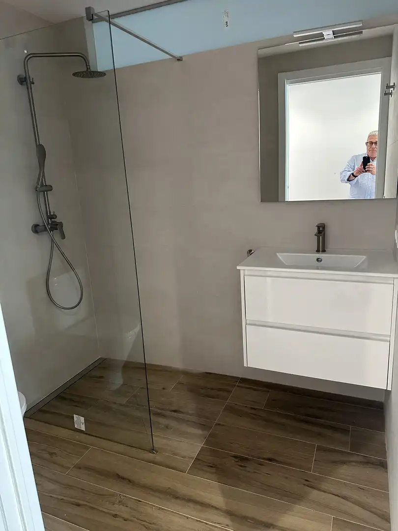 Bany de Apartament de lloguer en Roses