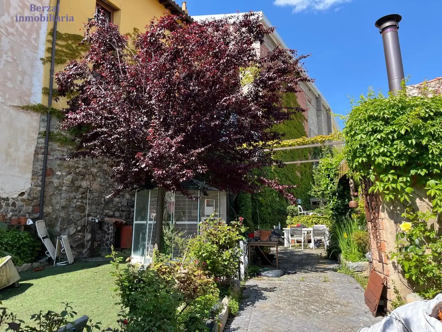 Vista exterior de Casa o chalet en venta en Clavijo con Calefacción, Jardín privado y Terraza