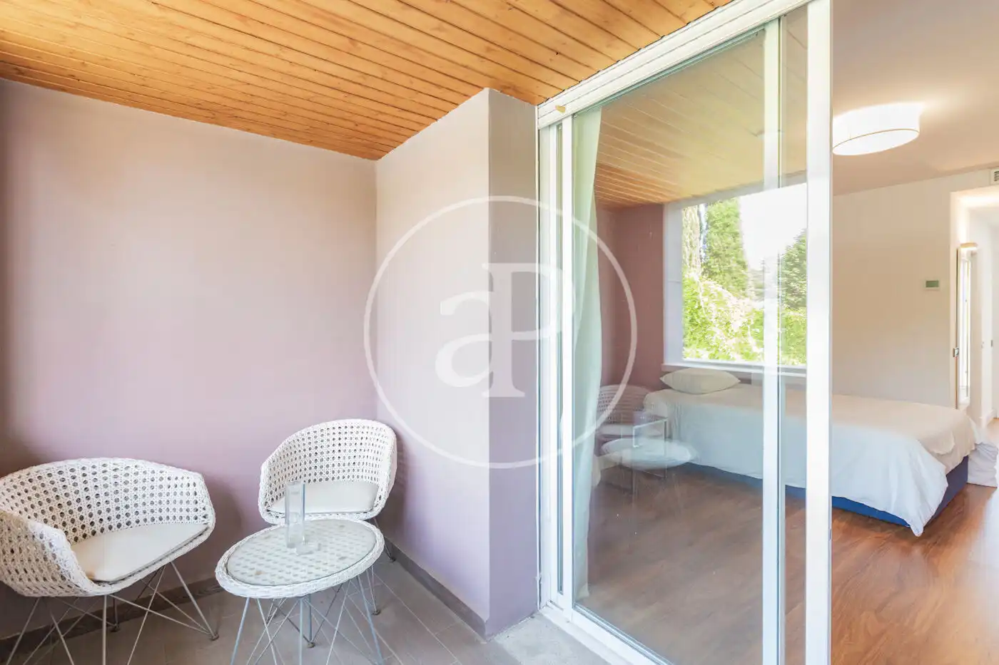 Terraza de Casa o chalet en venta en Fuente del Fresno con Aire acondicionado, Calefacción y Jardín privado