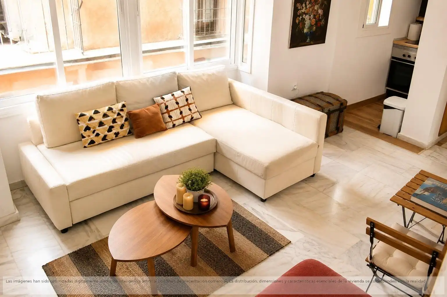 Sala de estar de Dúplex en venta en Sevilla