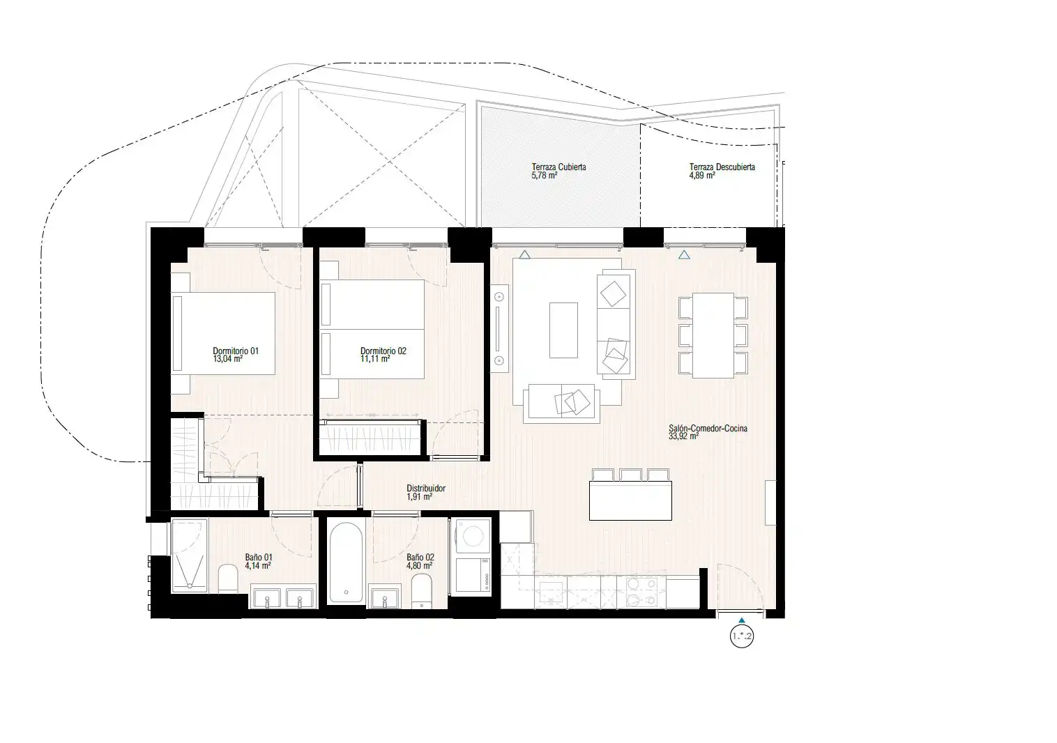 Apartament amb piscina en venda a Platja de Torres, imagen 23