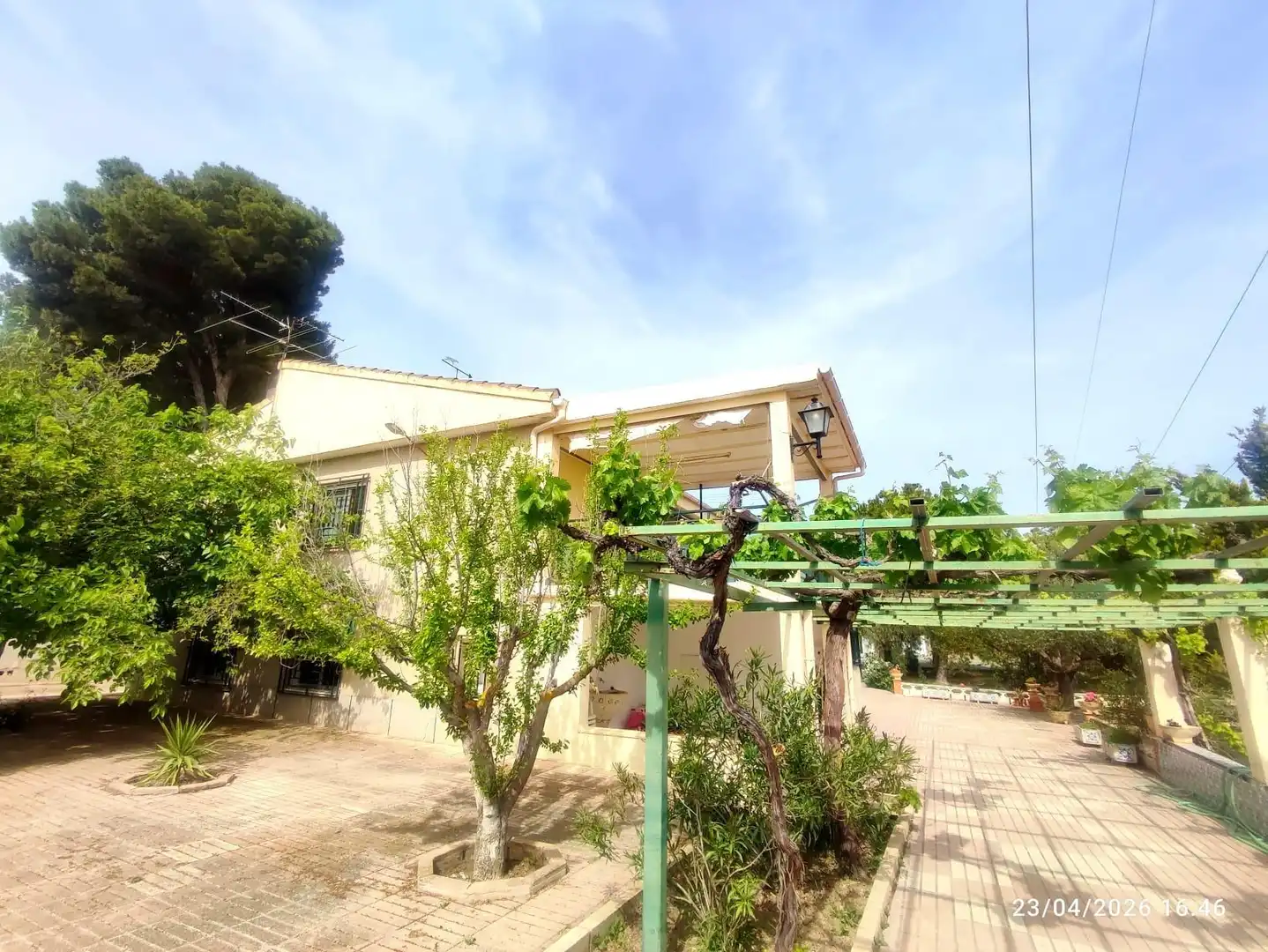 Vista exterior de Casa o chalet en venta en Ibi con Jardín privado, Terraza y Piscina