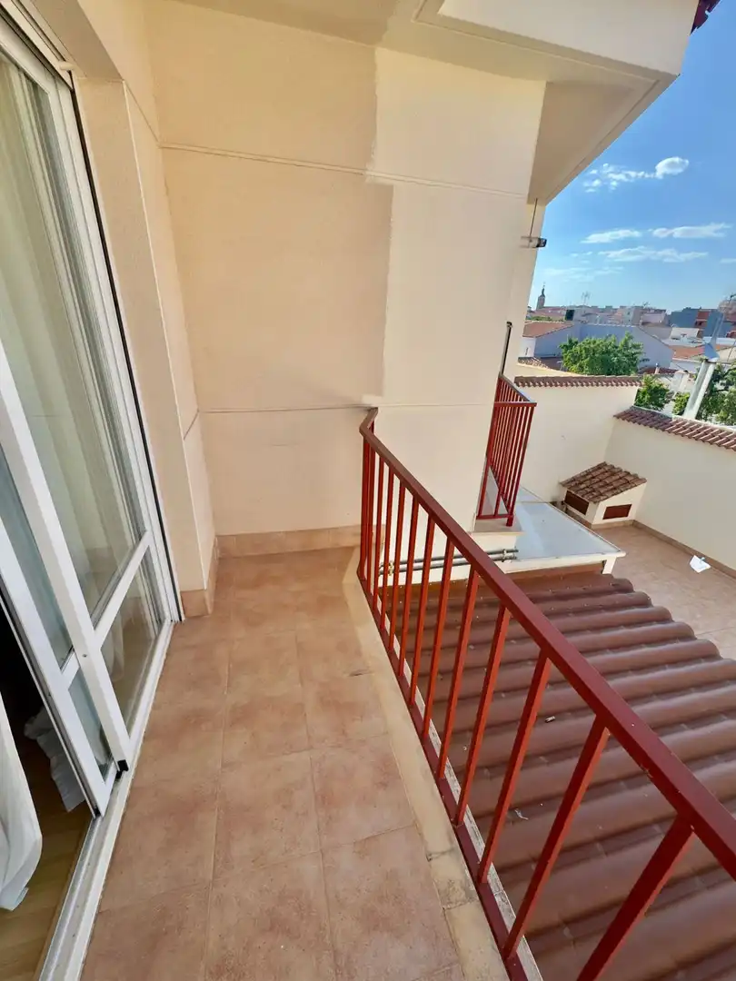 Terrasse von Wohnung zum Verkauf in Valdepeñas mit Heizung, Parkett und Balkon