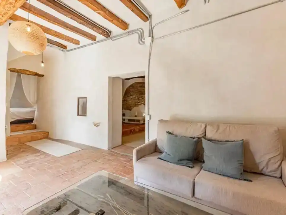 Sala d'estar de Casa o xalet en venda en Sant Pere de Ribes amb Aire condicionat