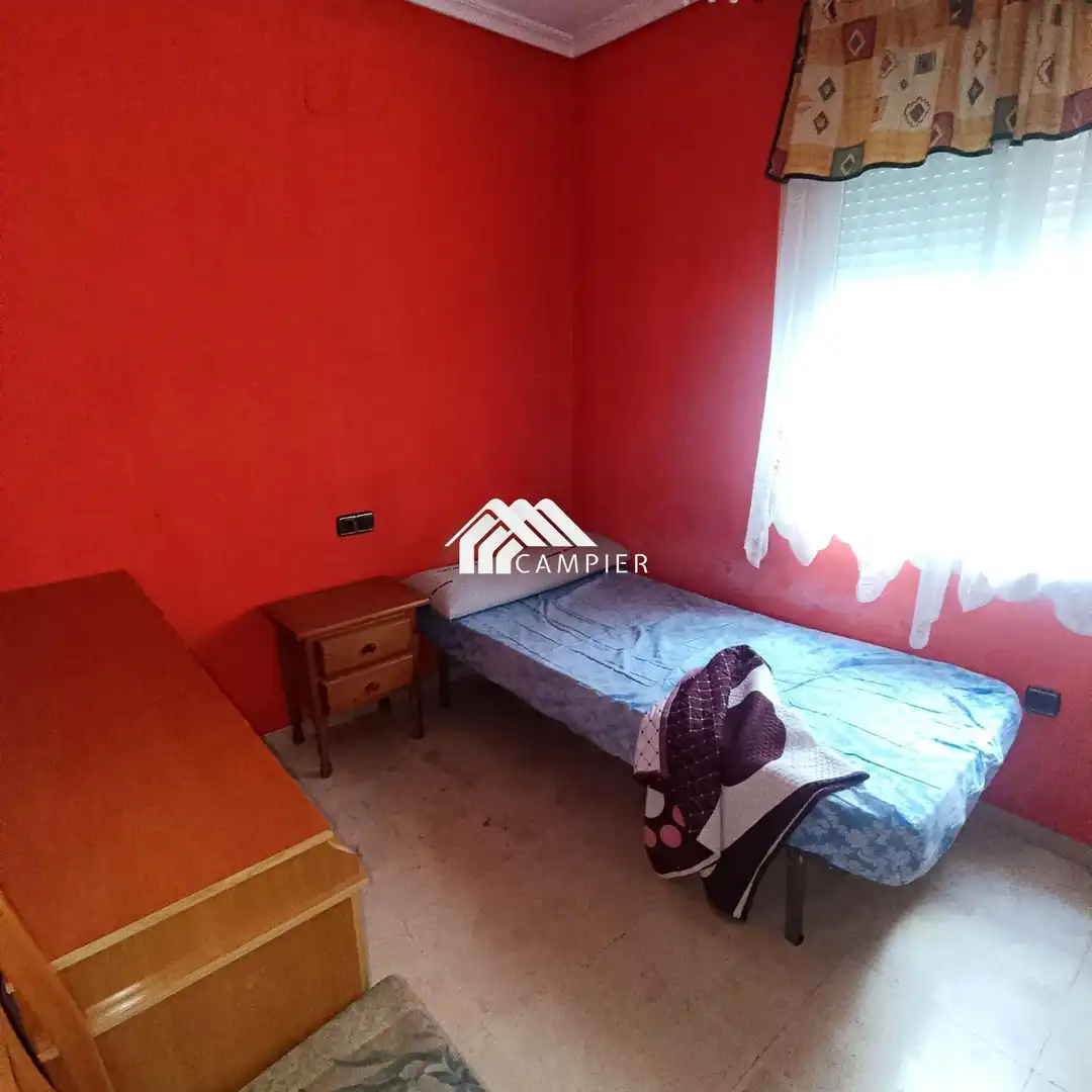 Schlafzimmer von Wohnung zum Verkauf in Albacete mit Heizung, Abstellraum und Möbliert