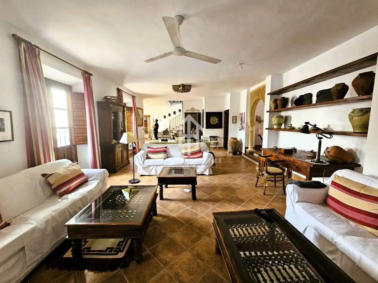 Living room of Houses for sale in Villanueva de Tapia  with Air Conditioner, Heating and Private garden