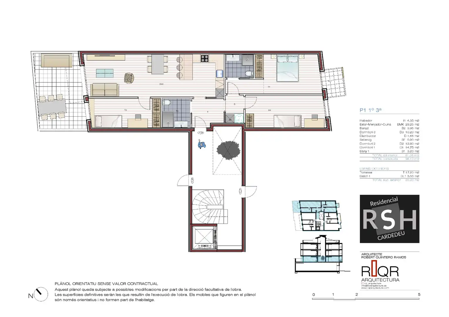 Wohnung mit Terrasse zum Verkauf in Carrer de Santa Clara 33, imagen 3