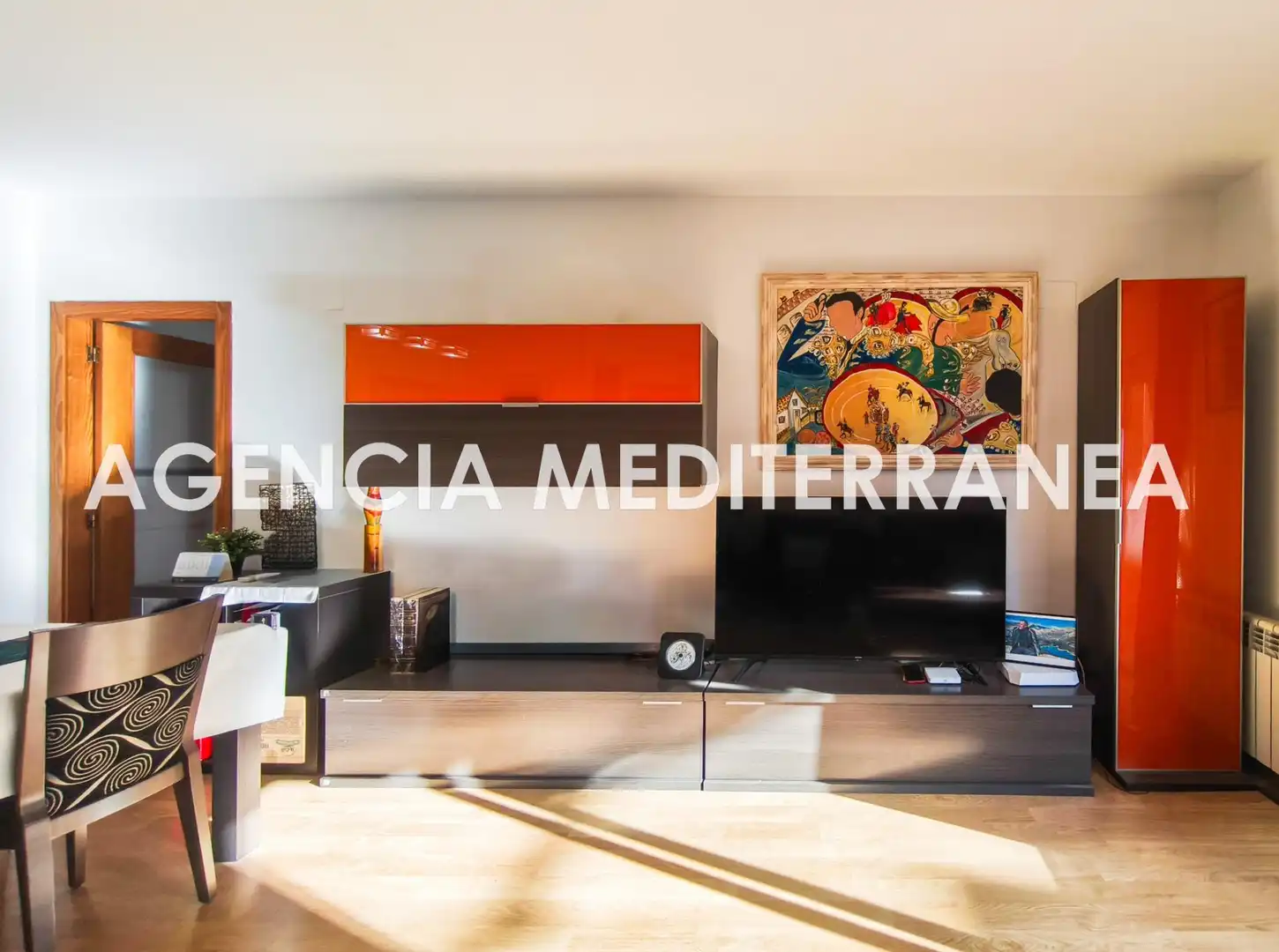 Sala d'estar de Pis en venda en Riba-roja de Túria amb Aire condicionat, Traster i Balcó