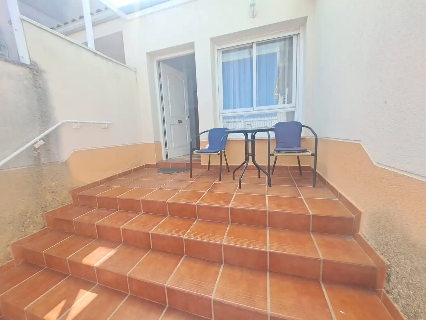 Terraza de Casa adosada en venta en Casar de Cáceres con Calefacción y Amueblado