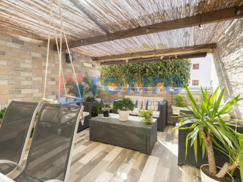Terrasse von Maisonette zum Verkauf in Sant Josep de sa Talaia mit Klimaanlage, Heizung und Terrasse