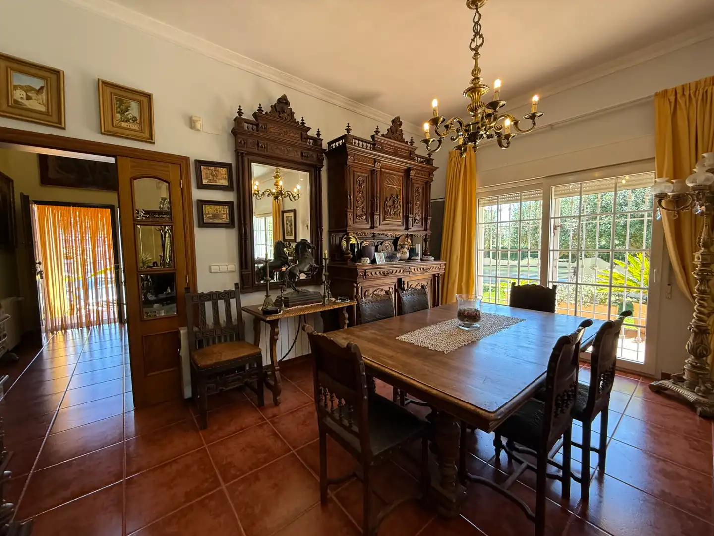Dining room of Houses for sale in Dénia  with Air Conditioner, Heating and Private garden
