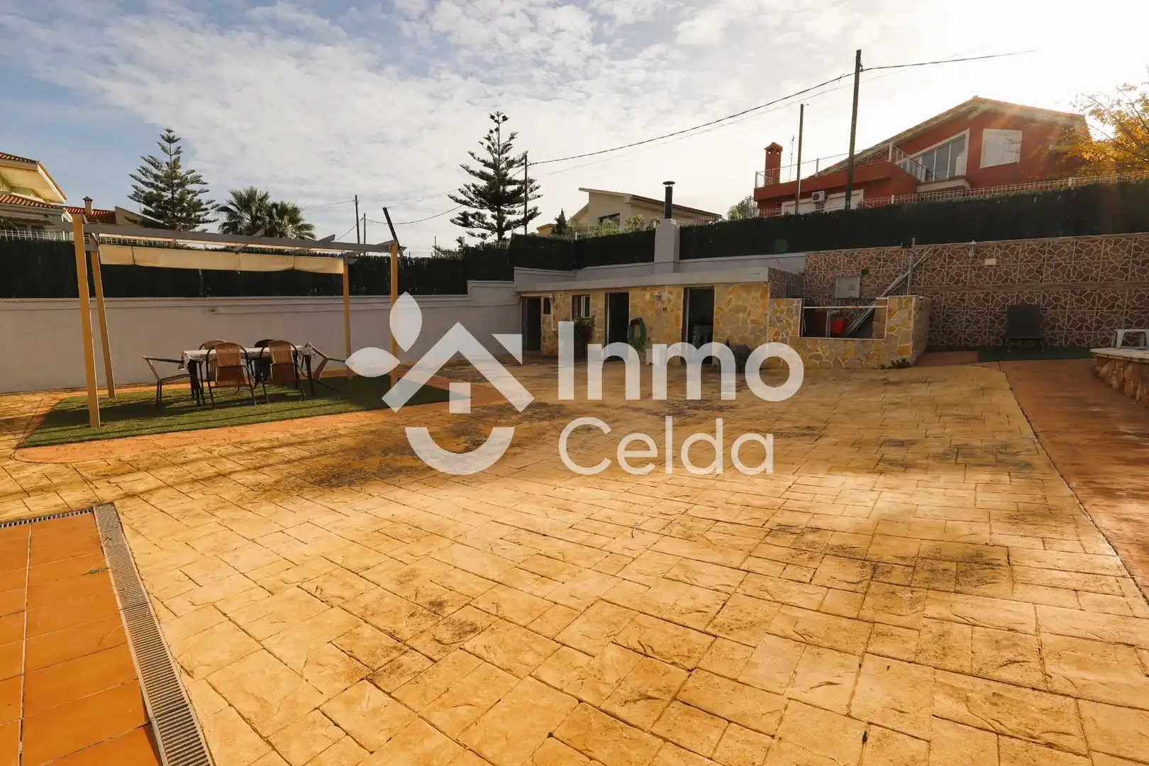 Terraza de Casa o chalet en venta en Chiva con Aire acondicionado, Calefacción y Jardín privado