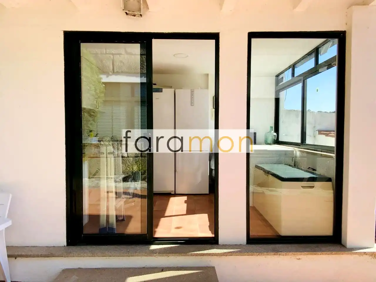 Exterior view of Houses for sale in Vigo   with Private garden, Parquet flooring and Terrace