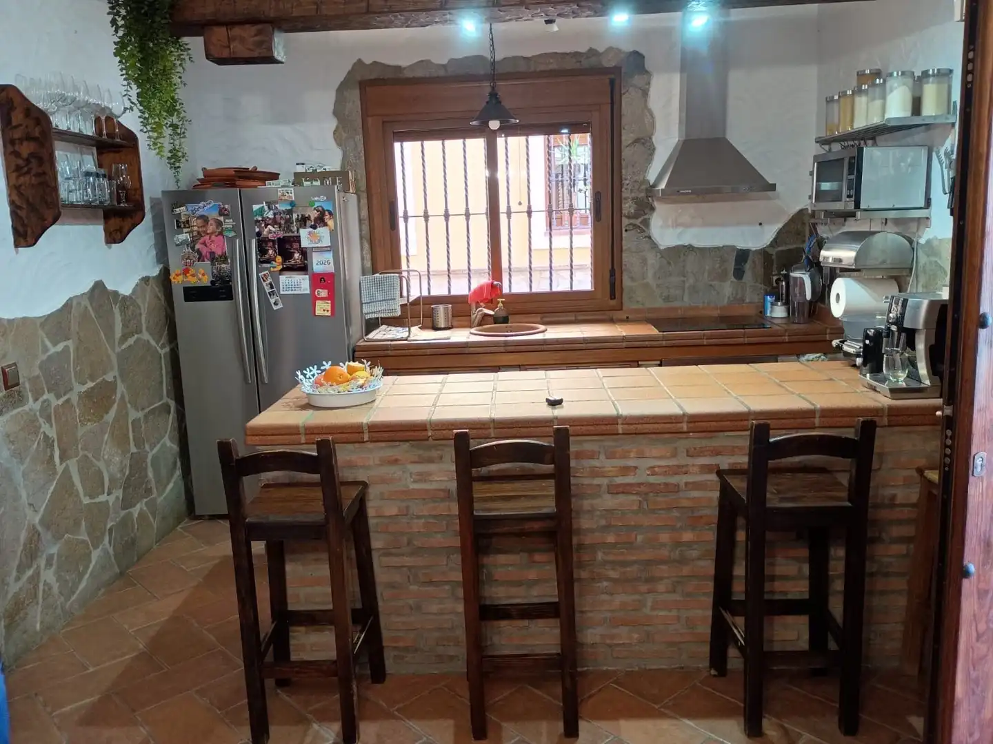 Cuina de Casa adosada en venda en Algeciras amb Aire condicionat