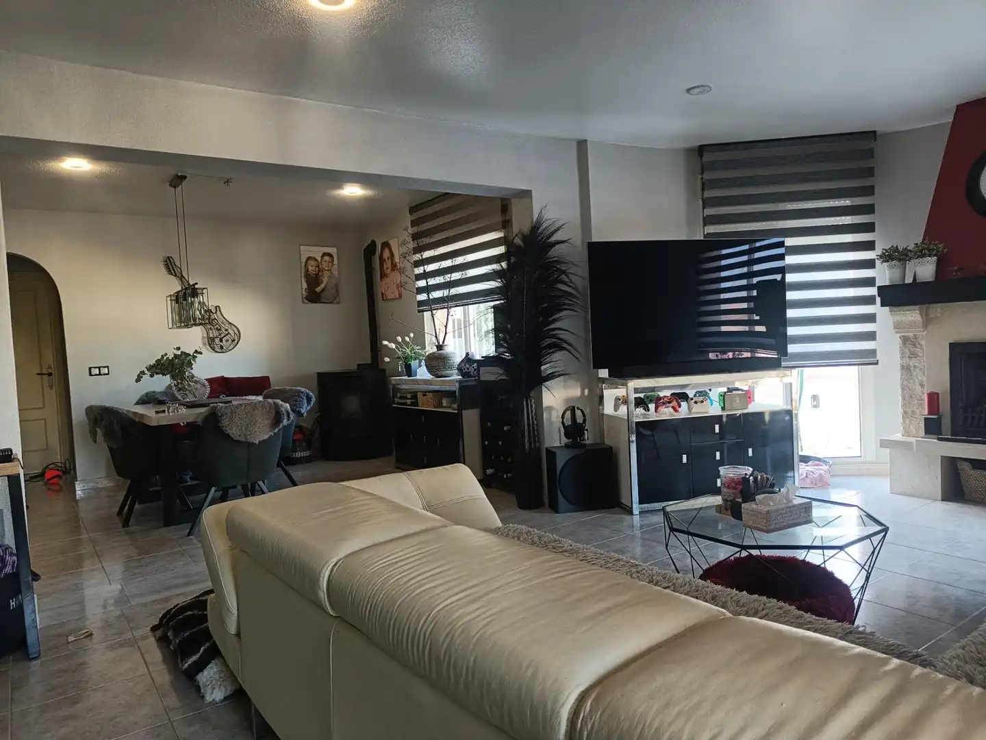 Sala d'estar de Casa o xalet en venda en Benijófar amb Aire condicionat, Calefacció i Jardí privat